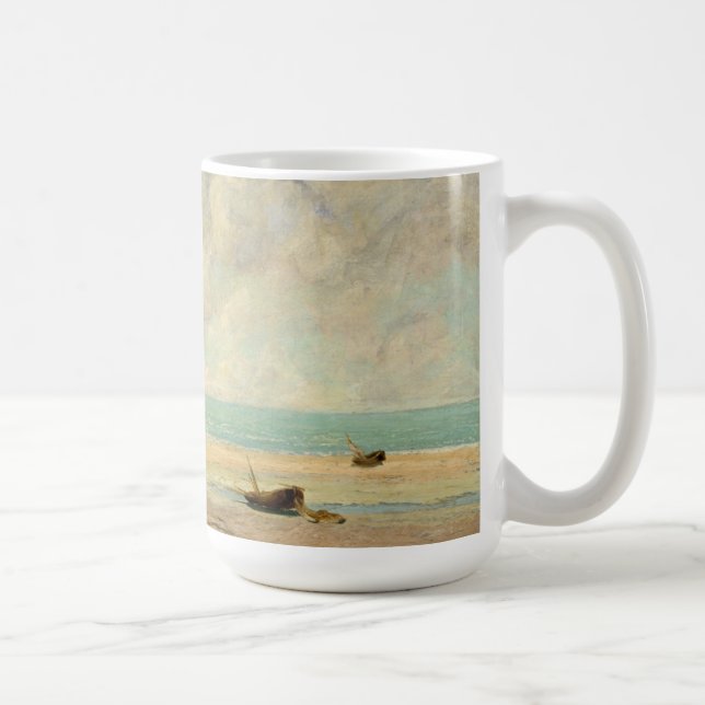 Taza De Café Gustave Courbet el | el mar tranquilo (Derecha)