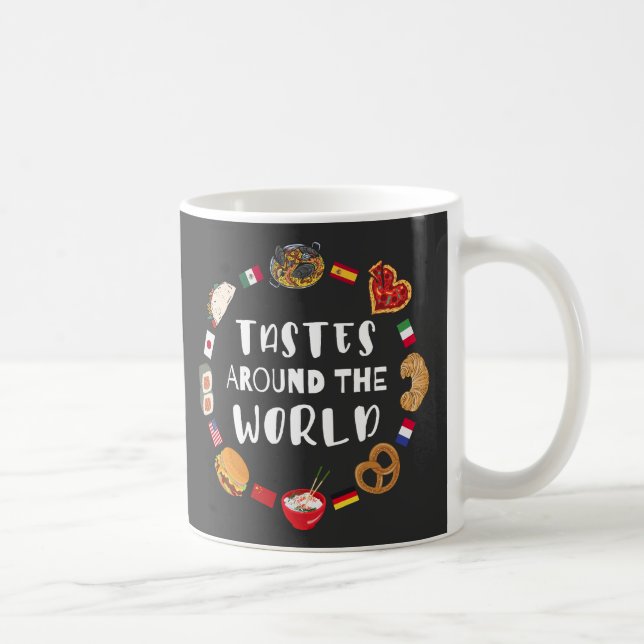 Taza De Café Gustos en todo el mundo (Derecha)