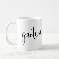 guten morgen Good Morning German Mug
