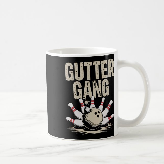 Taza De Café Gutter Gang Bowling 1  (Derecha)