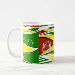 Taza De Café Guyana, 50.o aniversario feliz