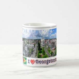 Taza De Café Guyana - Georgetown - I Love -