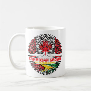 Taza De Café Guyana Guyanesa Canadá canadiense árbol roba bande