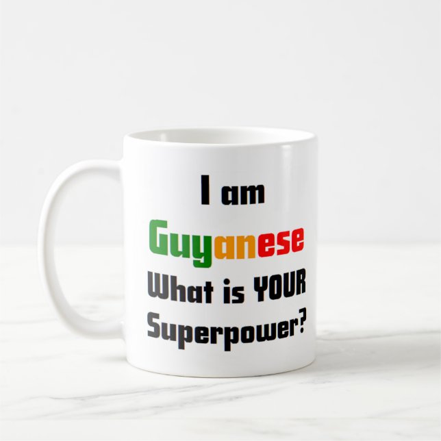 Taza De Café guyanese Mug (Izquierda)