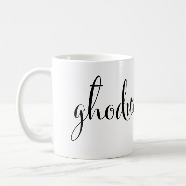 Taza De Café gÝ odwa t-tajba Buenos días Malta Mug (Izquierda)