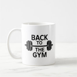 Taza De Café Gym Barbell