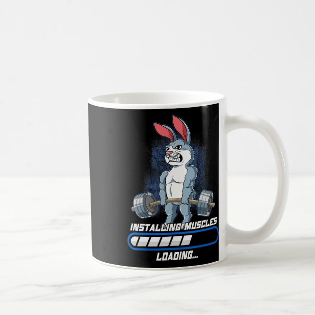 Taza De Café Gym Bodybuilding Installing Muscles  (Derecha)
