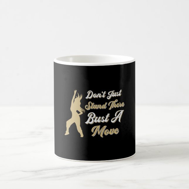 Taza De Café Gym Fitness Bailar baile Baile Deporte Idea (Centro)