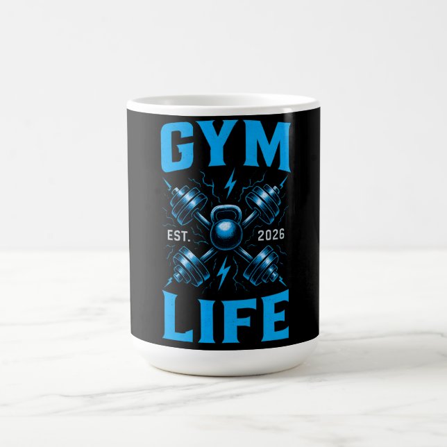 Taza De Café Gym Life Est. 2026 – New Chapter Fitness (Centro)