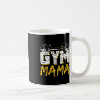 Taza De Café Gym Mama Formación Fitness Halterofilia Mo