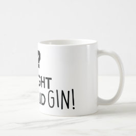 Taza De Café Gym pensé que dijiste gin