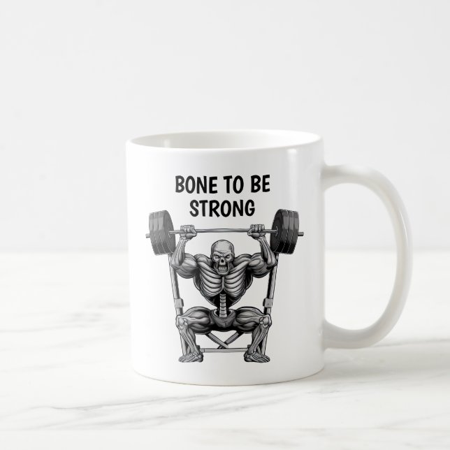 Taza De Café Gym Skeleton (Derecha)