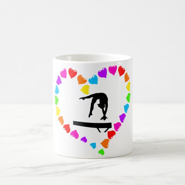 Taza De Café Gymnastics Love Mug (Centro)