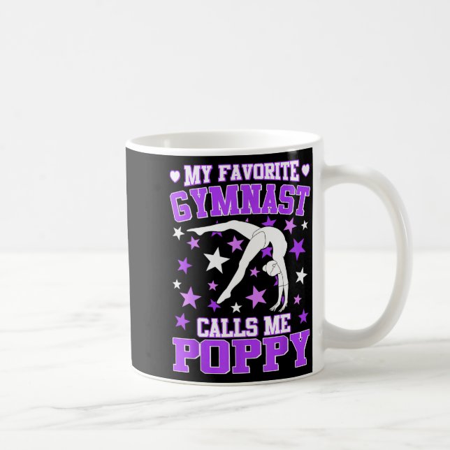 Taza De Café Gymnastics My Favorite Gymnast Calls Me Ppy  (Derecha)