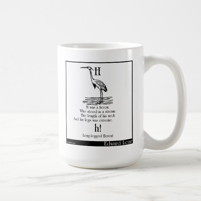 Taza De Café H era una garza (Derecha)
