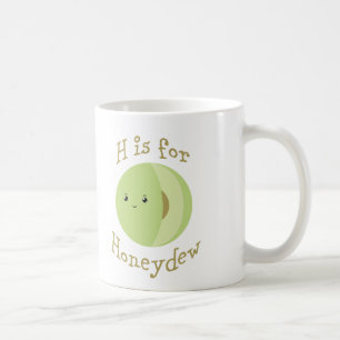 Taza De Café H es para Honeydew