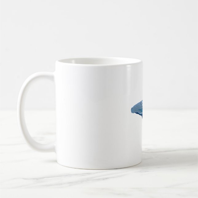 Taza De Café H es para la ballena jorobada (Izquierda)