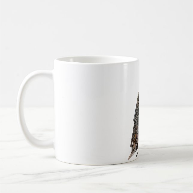 Taza De Café H es para lechuza almidonada (Izquierda)