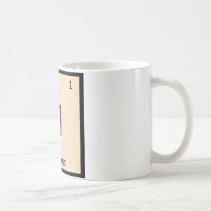 Taza De Café H - Hummus Apetitosis Tabla Periódica de Química