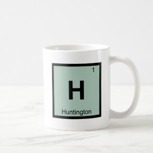 Taza De Café H - Huntington West Virginia Chemistry Symbol