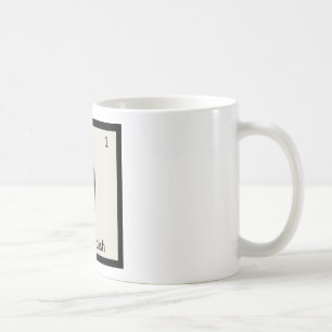 Taza De Café H - Tabla periódica de la química del condimento