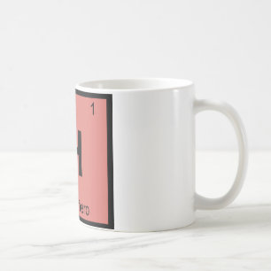 Taza De Café H - Tabla Periódica de la Química del Pimiento Hab