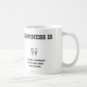 Taza De Café HA803: Mejor amigo del marido de la felicidad