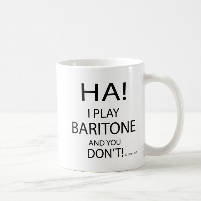 Taza De Café Ha Baritone Coffee Mug (Derecha)