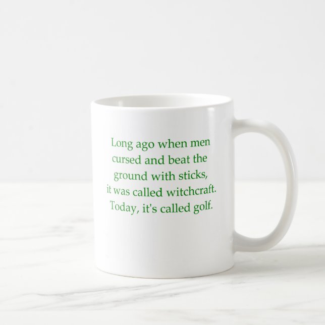 Taza De Café Ha llamado a Golf Mug (Derecha)