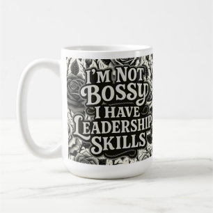 Taza De Café Habilidades de Liderazgo Diseño Sass