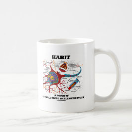 Taza De Café Hábito Una Forma De Neurona De Implementación Neur