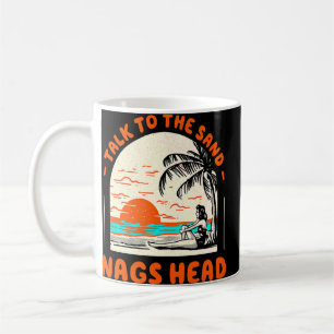 Taza De Café Habla Con La Playa De Sand Nags Head Beach North C