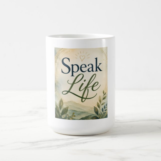 Taza De Café Habla Vida (Centro)