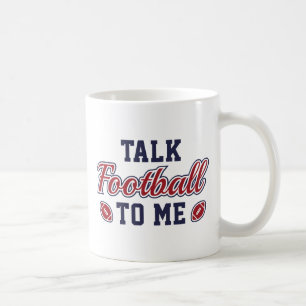 Taza De Café Háblame de Fútbol Americano