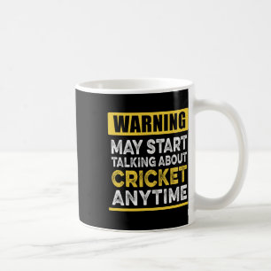 Taza De Café Hablando de cricket en cualquier momento jugador d