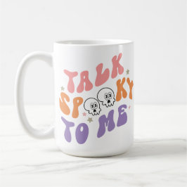 Taza De Café Hablar Con Sensación De Mug