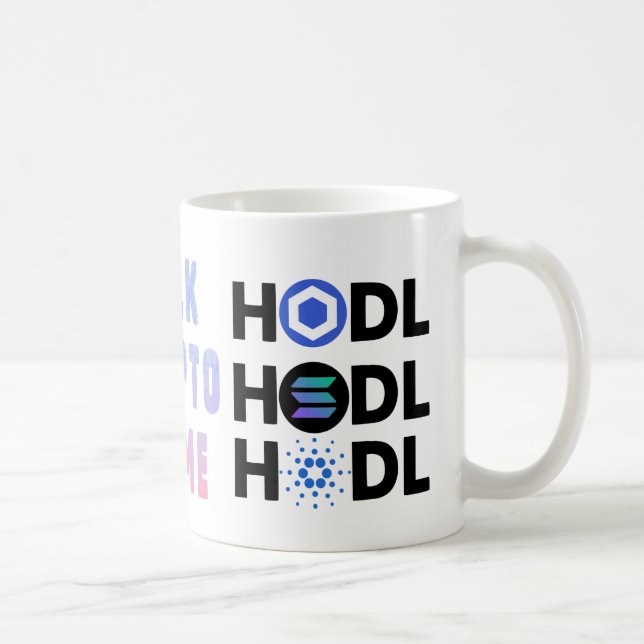 Taza De Café Hablar cripto conmigo (Derecha)