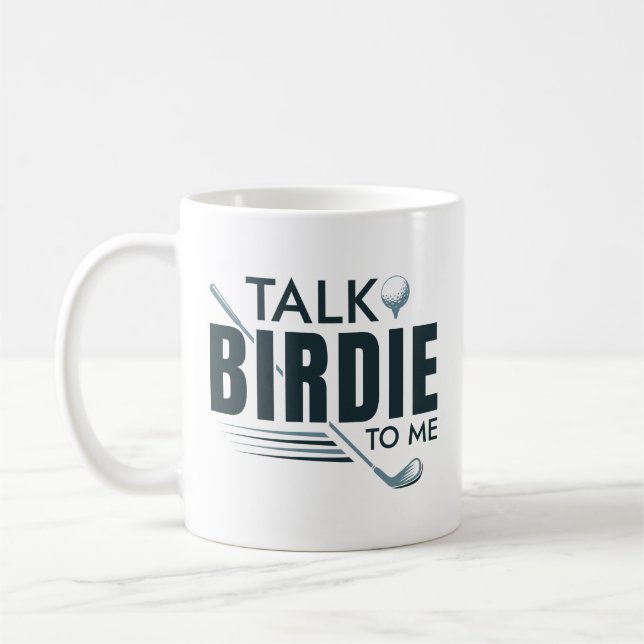 Taza De Café Hablar De Birdie Para Mí (Izquierda)
