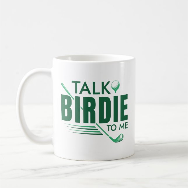 Taza De Café Hablar De Birdie Para Mí (Izquierda)