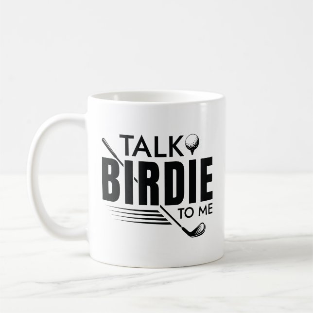 Taza De Café Hablar De Birdie Para Mí (Izquierda)