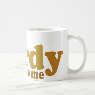 Taza De Café Hablar de nerdy conmigo retro de Guay