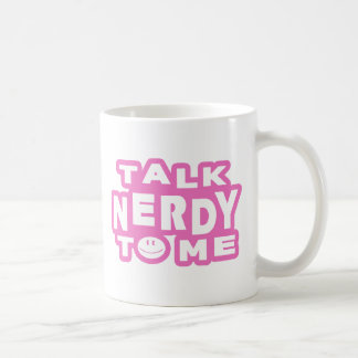 Taza De Café Hablar Nerdy Conmigo