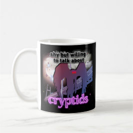 Taza De Café Hablar Sobre Críptidos Divertido Pie Grande Mothma