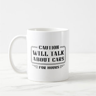 Taza De Café Hablará De Los Coches