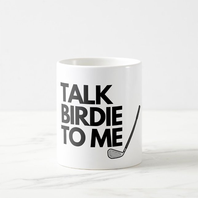 Taza De Café Hable Birdie Para Mí Golf Diciendo Café Mug (Subido por el creador)