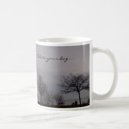 Taza De Café Hable con su peluca de perro por RoseWrites