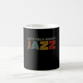 Taza De Café Hablemos de Jazz Music Retro Mug