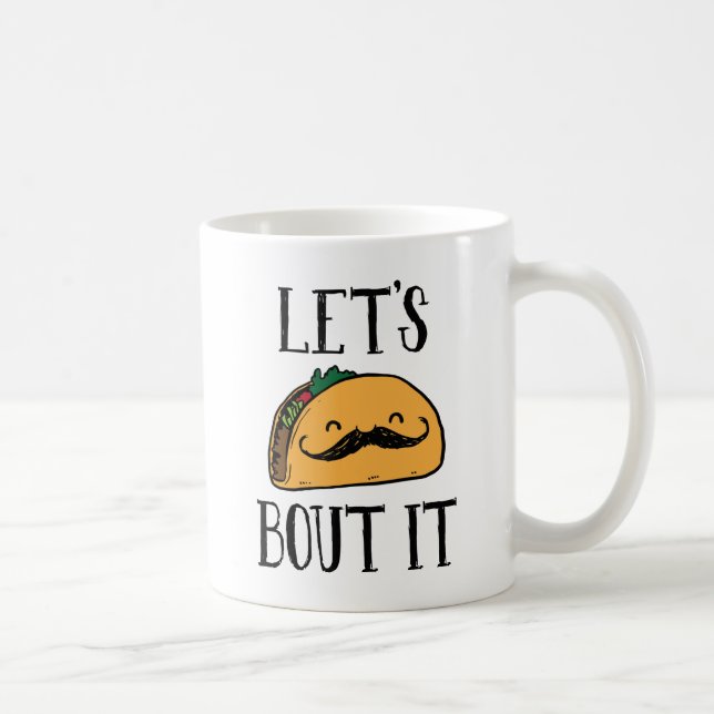 Taza De Café Hablemos de Tacos Sobre Eso (Derecha)