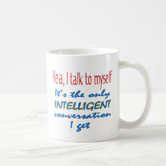 Taza De Café Hablo conmigo mismo