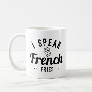Taza De Café Hablo Fries Franceses